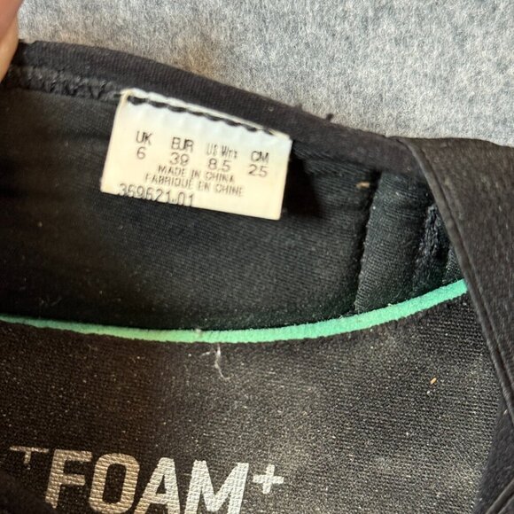 Puma Adelina 369621-01 Womens US 8.5 Sneakers Black Logo Slip On Casual Shoes - Picture 2 of 5